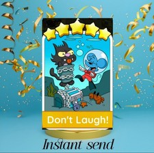 Dont Laugh! Monopoly Go 5 star Sticker ( Inst...