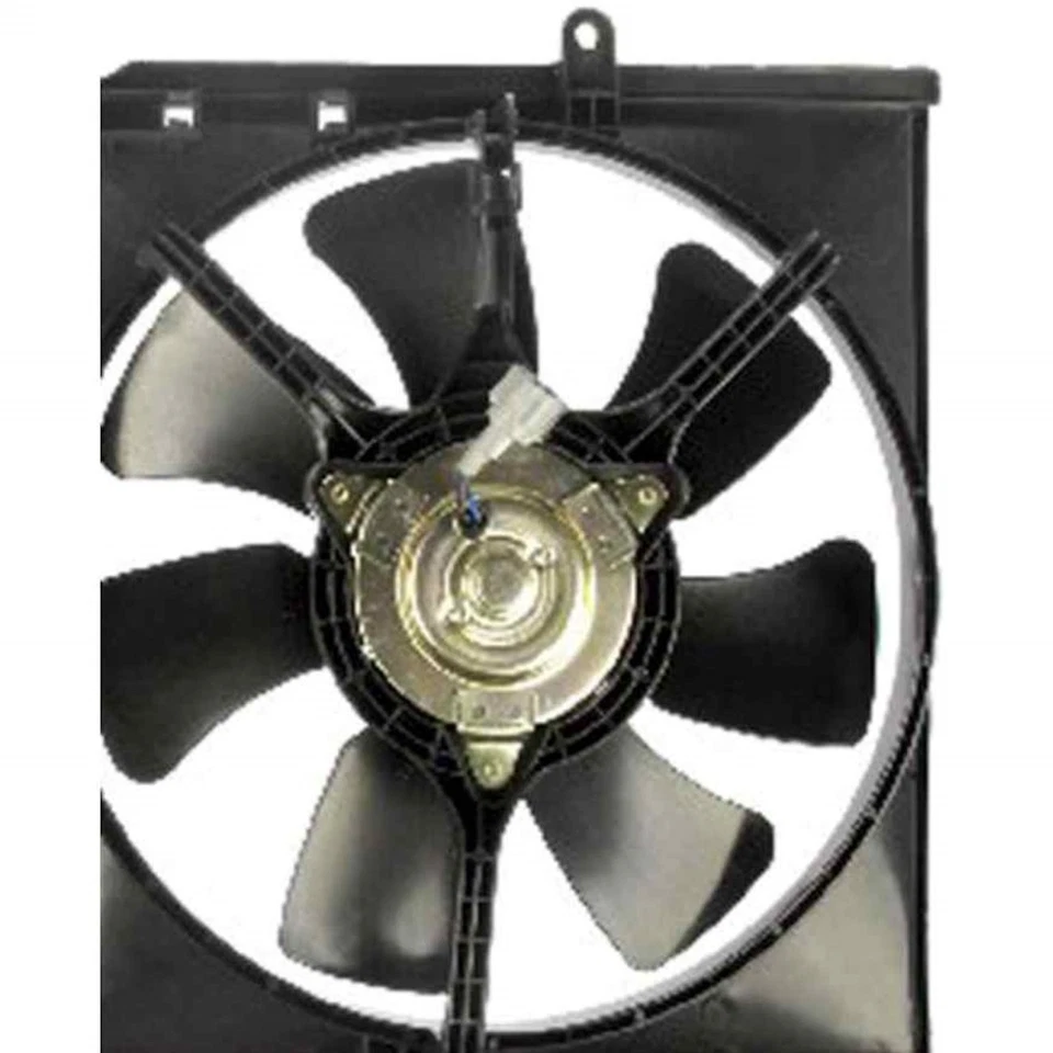 For Mitsubishi Lancer 2002-2007 Radiator Fan | Plastic Brushed Motor Type Black — 第 2/4 张图片