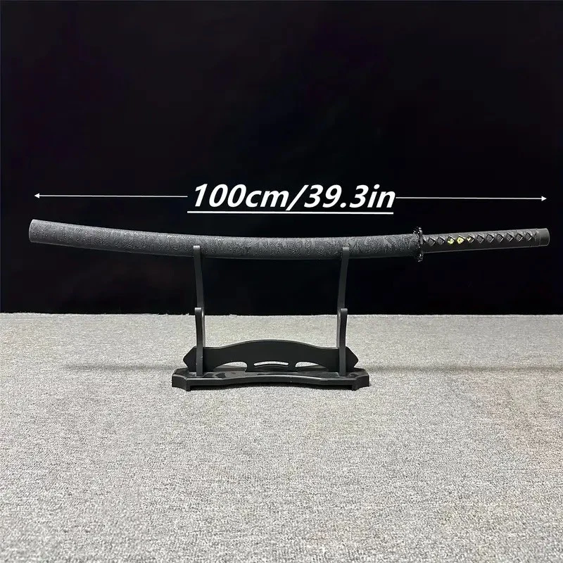 Espada Ninja Japonesa Katana Tanto Aço Dobrado Forjado com Argila Temperada - Imagem 3 de 4