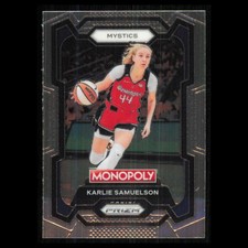 Karlie Samuelson #33 2024 Panini Prizm Monopoly WNBA Washington Mystics Card NBA