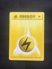 Pokemon Cards: Base Set 1st Edition Common: Lightning Energy 100/102