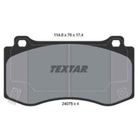 Textar Bremsbelagsatz, Scheibenbremse 2407501