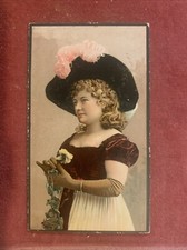 XL 1890 N264-1 USA type card LORILLARD ACTRESSES #24 LINDA VERNER - Plain Back