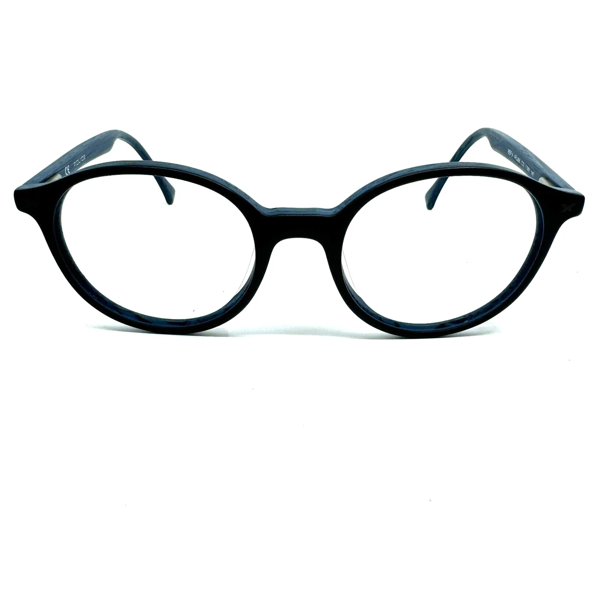 Police Oval Woman Black Plastic Frame Police Oval Eyeglass Frames for sale | eBay main image 4