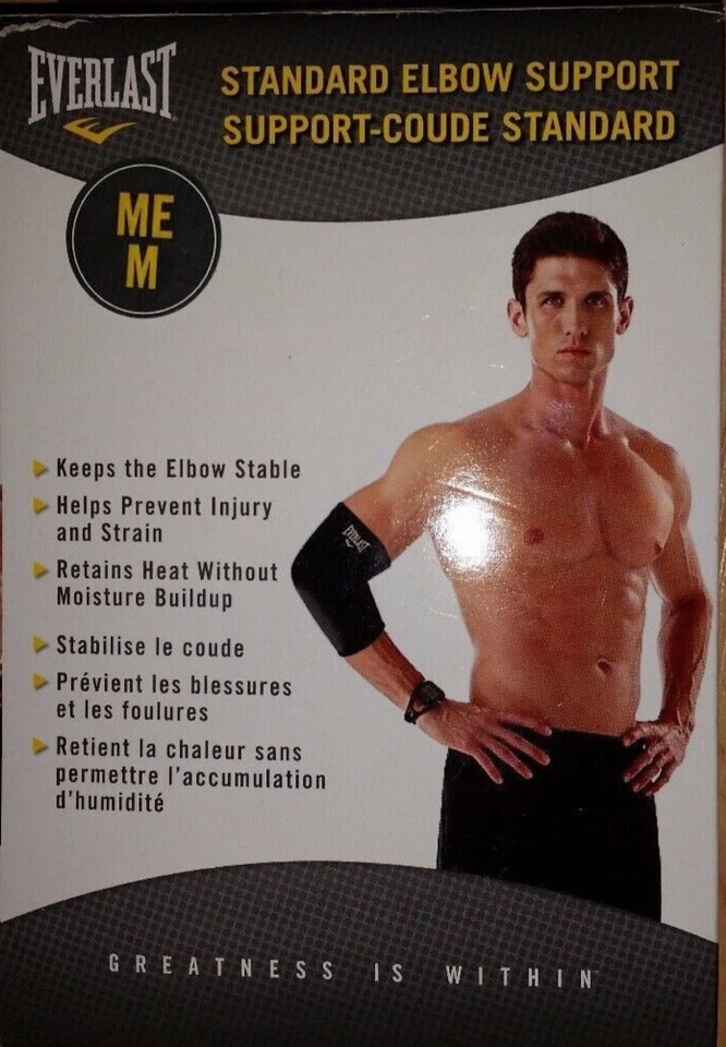 Soporte de codo EVERLAST Standard ME negro medio Foto 2 de 4