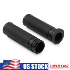 Grip-Smoothly Cable Throttle Hand Grips 1" For Harley Electra Glide 1982-2017 US