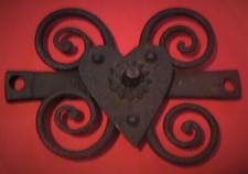 ELEMENTO IN FERRO DI CARRO AGRICOLO