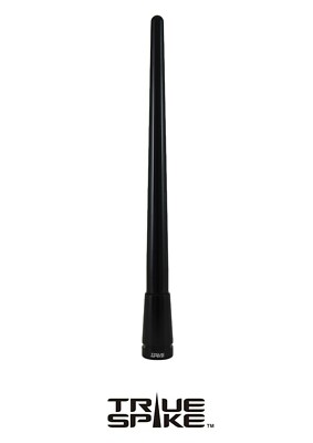 TRUE SPIKE 8'' LONG SPIKED BILLET ANTENNA KIT BLACK FOR 2007-2026 GMC SIERRA 1500