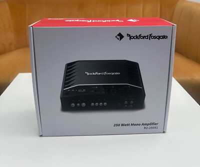 Rockford Fosgate R2-250X1 Auto Audio Mono Amp Verstärker Kompakt Bass 250W OB