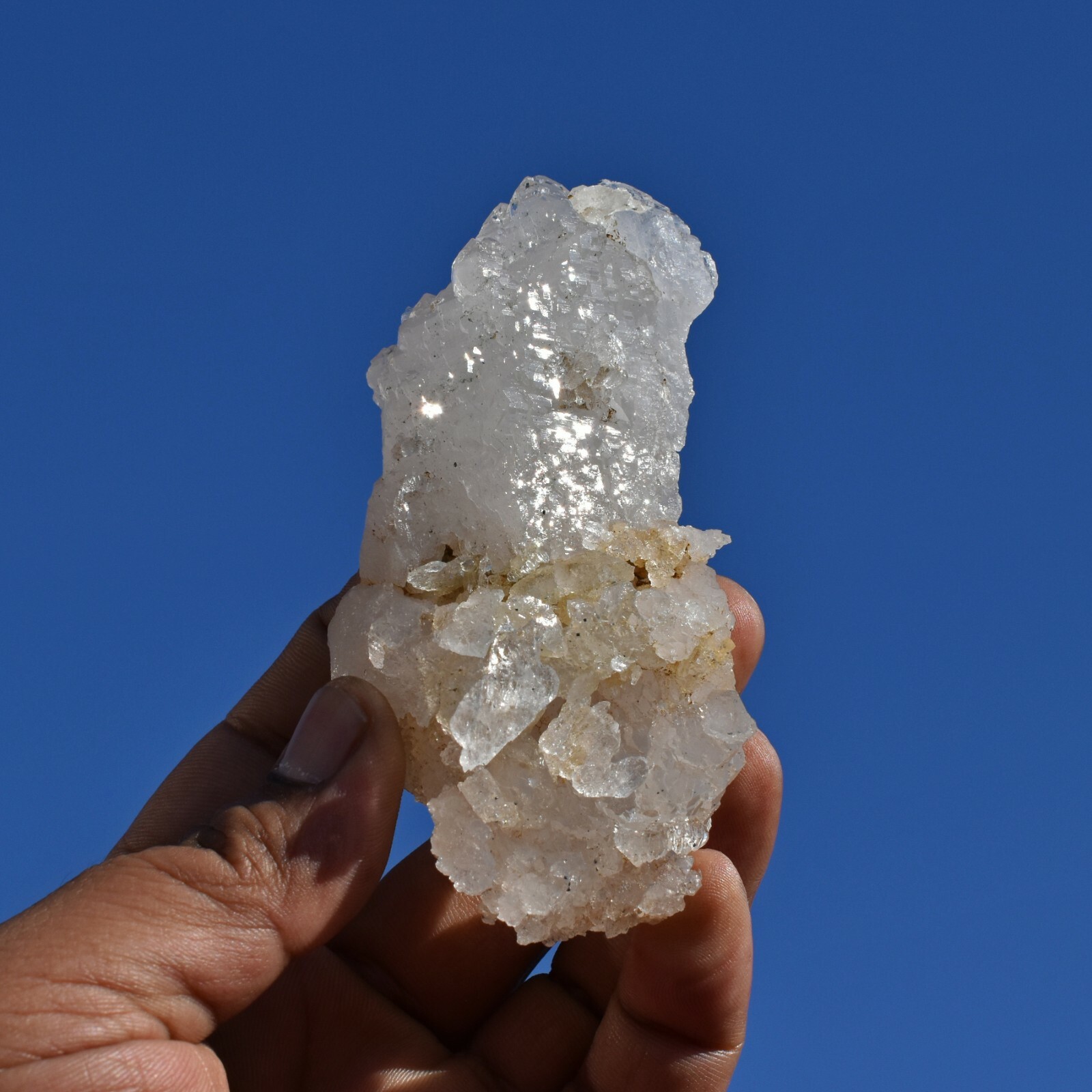 CRISTAL DE CUARZO DE HIELO NIRVANA ELESTIAL ESCALAR LEMURIANO DEL HIMALAYA. R...