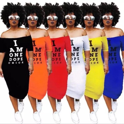 I m One Dope Chick Dress