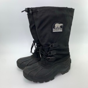 sorel men's slip on winter boots