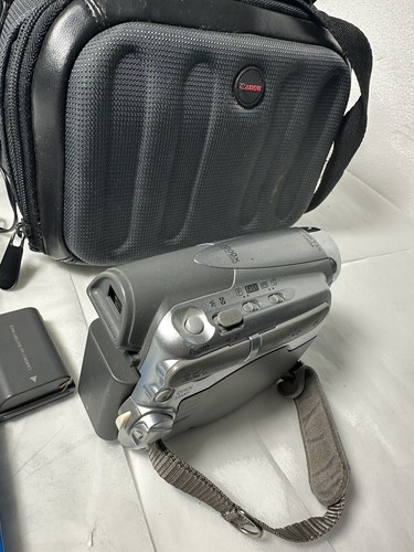Cannon ZR 830 NTSC Digitial Video Camcorder DVC Mini Tested Working - Picture 3 of 18