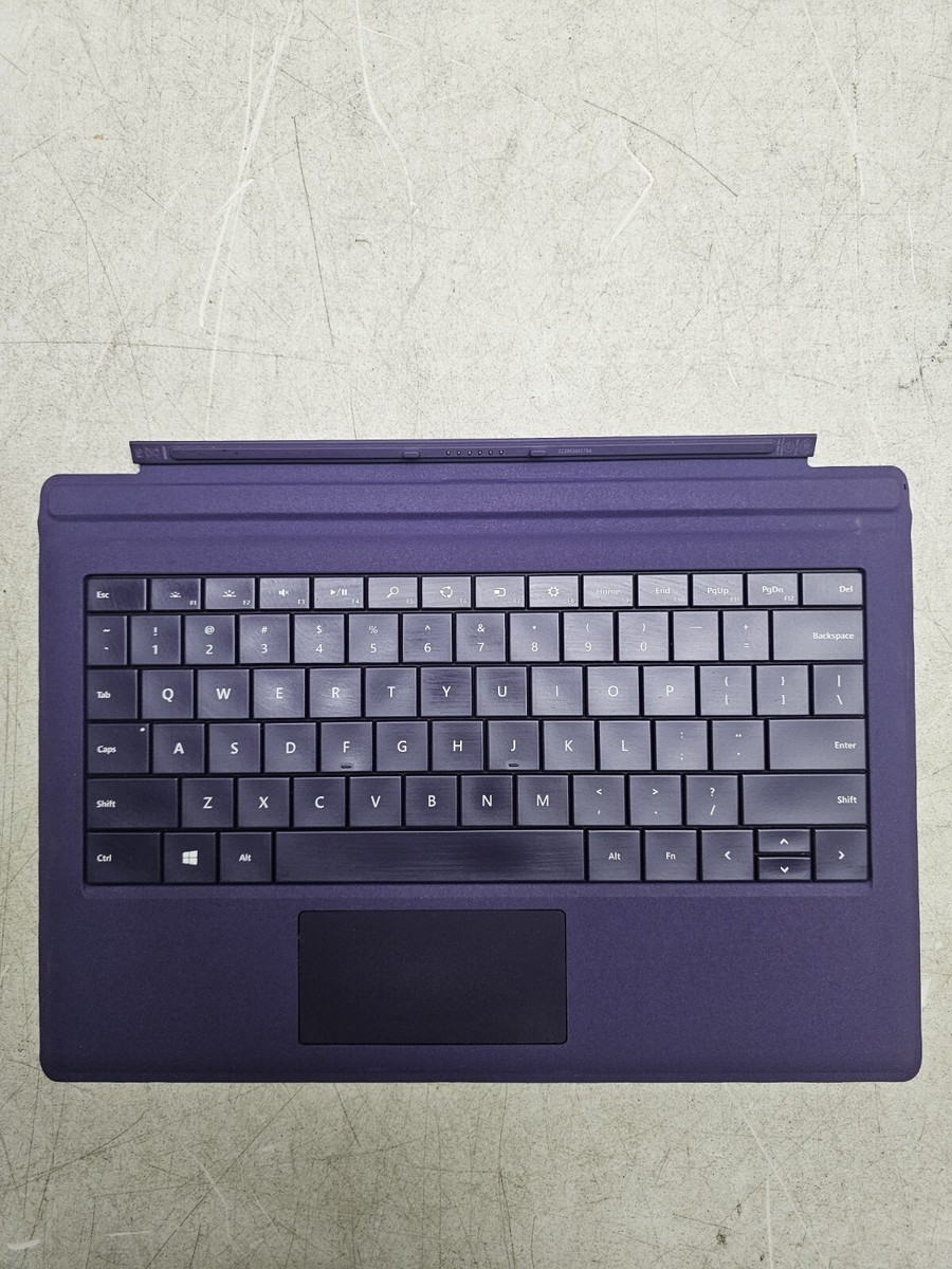 マイクロソフト　surface キーボード　パープル Surface スリム ペンと Surface Pro 12 インチ キーボード