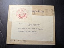 1943 England OHMS Cover Mount Pleasant to Queensberry Way London