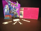 GI Joe Vintage 1993 Snow Ninja BUSHIDO (V1) CARD SWORD KNIVES AXE, Lot "A", 1:18
