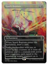 MTG Spark Rupture Borderless FOIL March of the Machine: The Aftermath (MAT) 0055