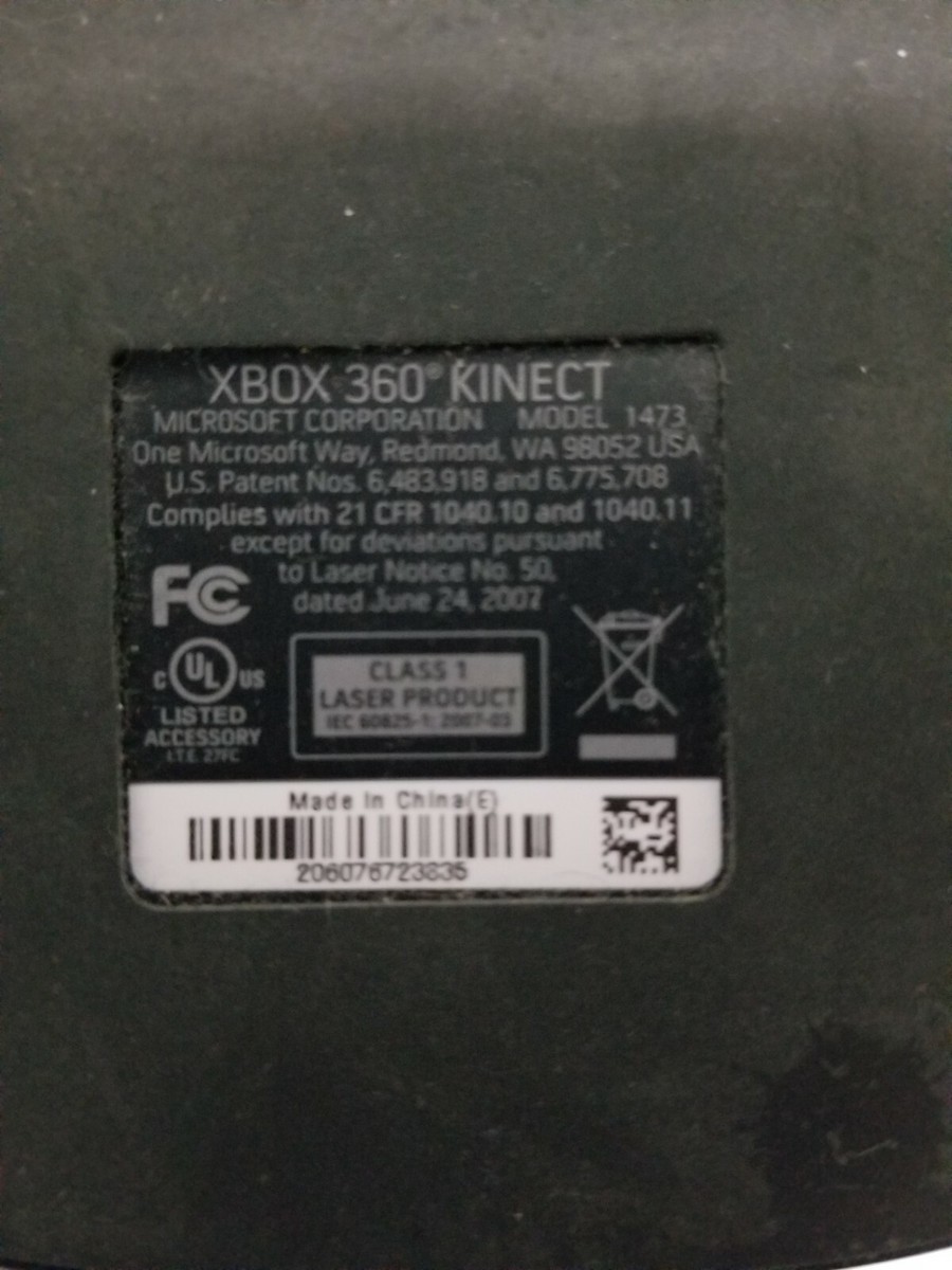 Microsoft XBOX 360 Kinect Sensor Bar Model 1473 | eBay
