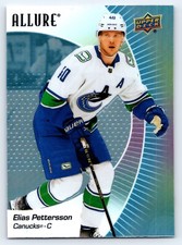 Elias Pettersson 2023-24 UD Allure Base Card #9 Canucks