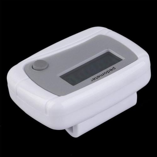 LCD Digital Step Pedometer Walking Calorie Counter Distance Clip Belt New K4J6 - Bild 14 von 24