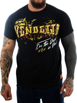 Vendetta Inc. VD-1150 - Maglietta da uomo, modello Devil X6X