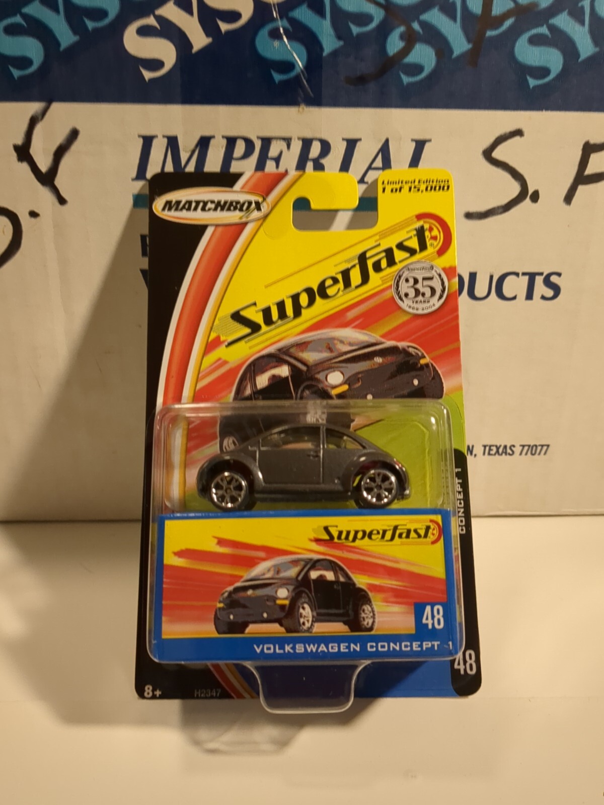 Matchbox Superfast 35 Years Limited Edition 1/15000 #48 Volkswagen Concept 1