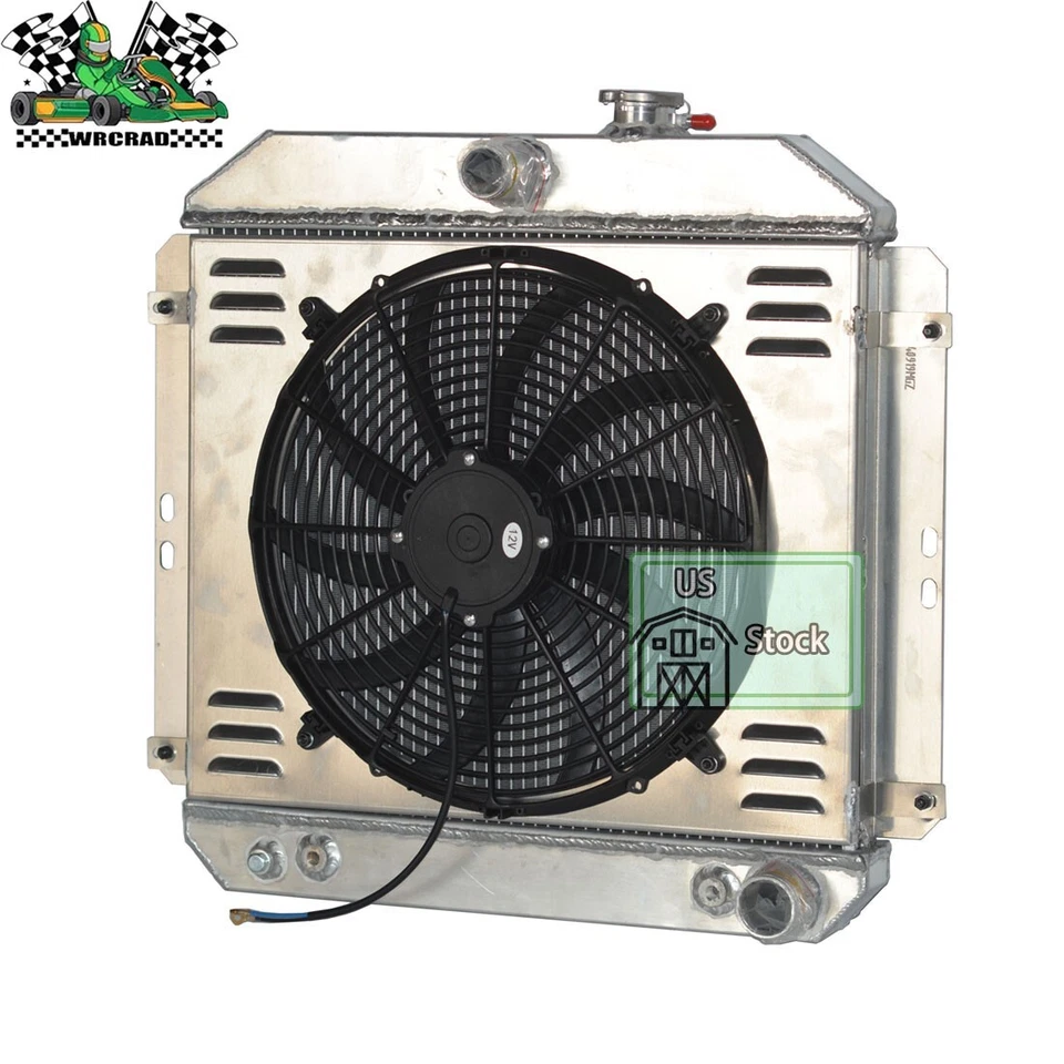 Radiator Shroud Fan Fit 1949-1954 1950 Chevy Bel Air Deluxe Fleetline Styleline — 第 4/4 张图片