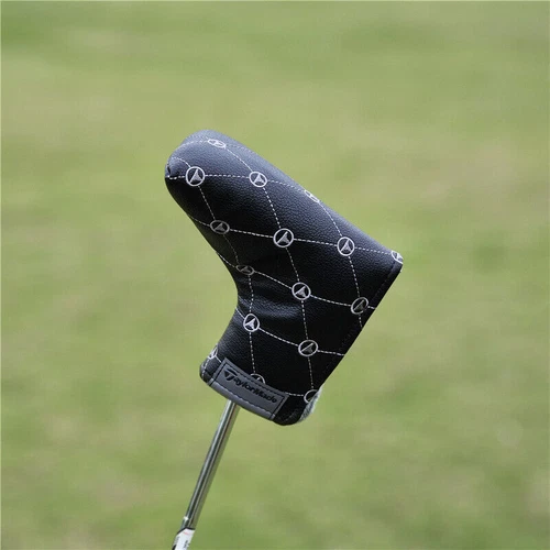 Schwarze Taylormade Golfschläger Headcovers Driver Fairway Hölzer Cover Head Covers Set - Bild 8 von 29