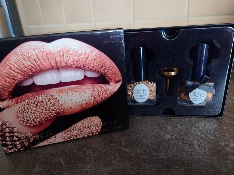 Ciatè Caviar Manicure Luxe, Nagellack Set in Rosègold *Neu, Unbenutzt* - Bild 2 von 2