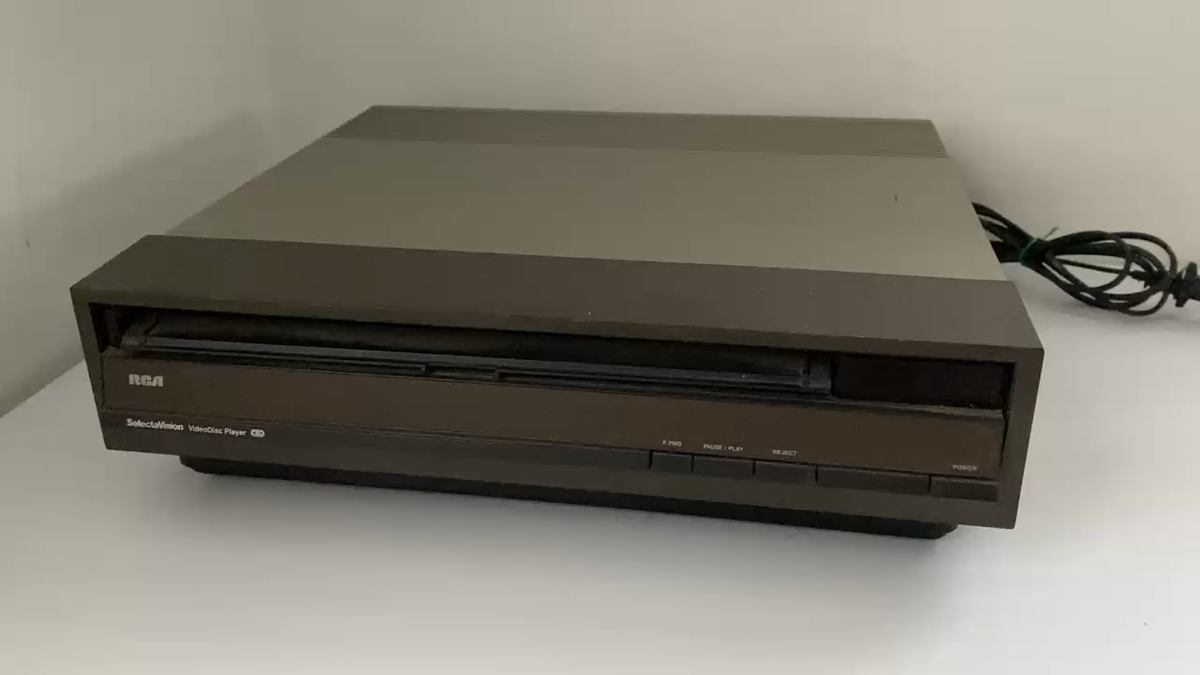 Vintage RCA SelectaVision SJT-090 CED VideoDisc Player LaserDisc