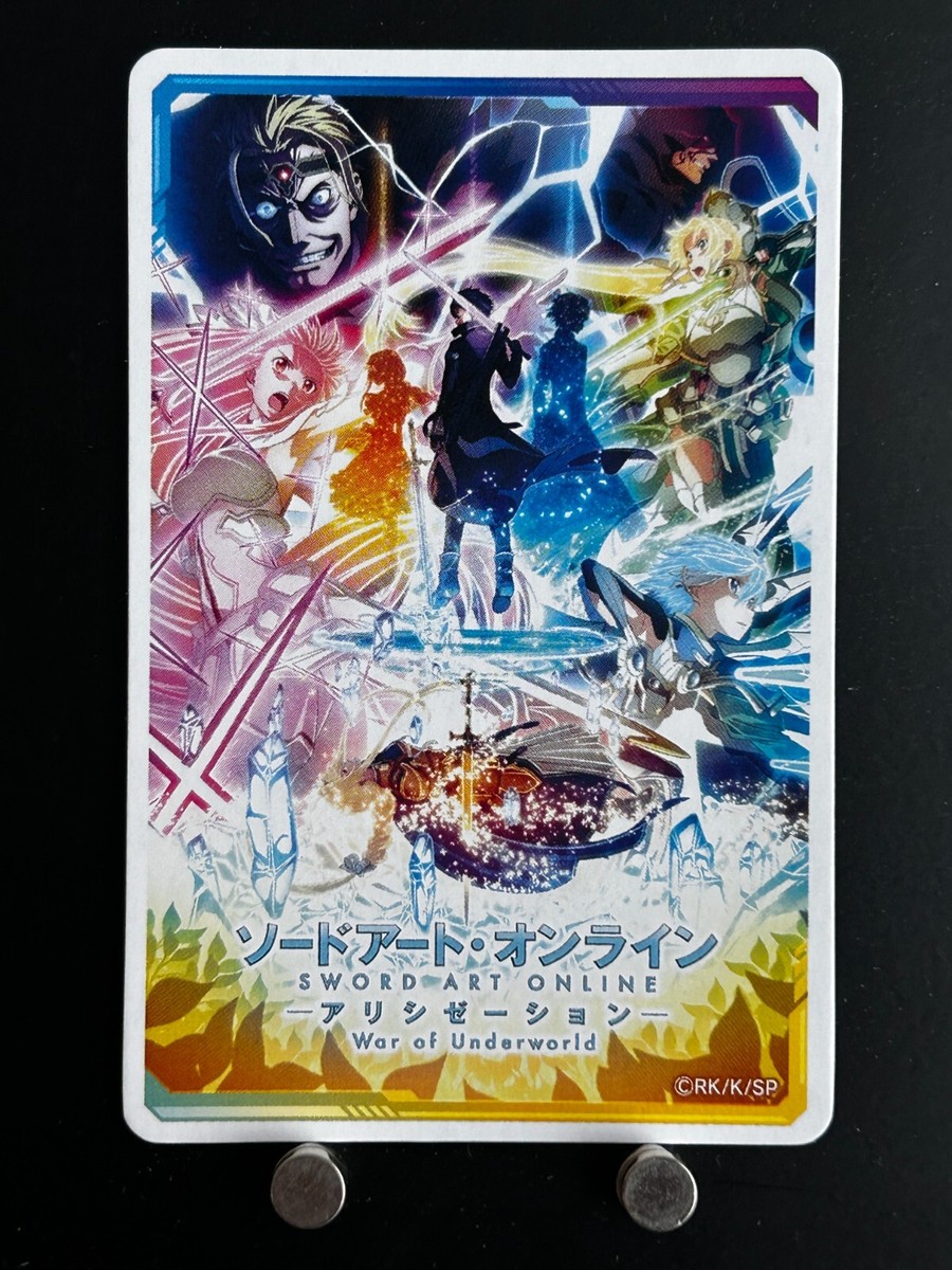 Selka Zuberg Sword Art Online SAO Playing Card Anime Manga D2 | eBay