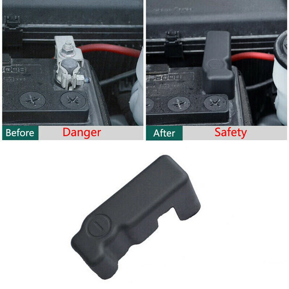 Защитная крышка отрицательной клеммы автомобильного аккумулятора для Toyota Vios Yaris 06-2013 - Изображение 4 из 4