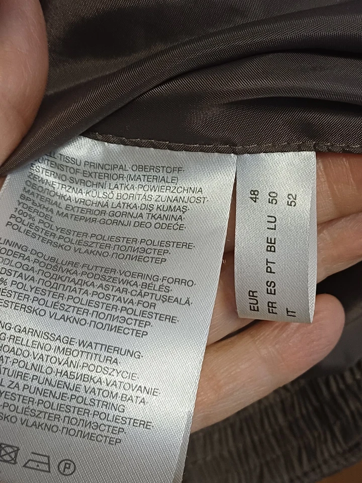 Steppjacke von. Canda Gr. 48 braun - Bild 3 von 4