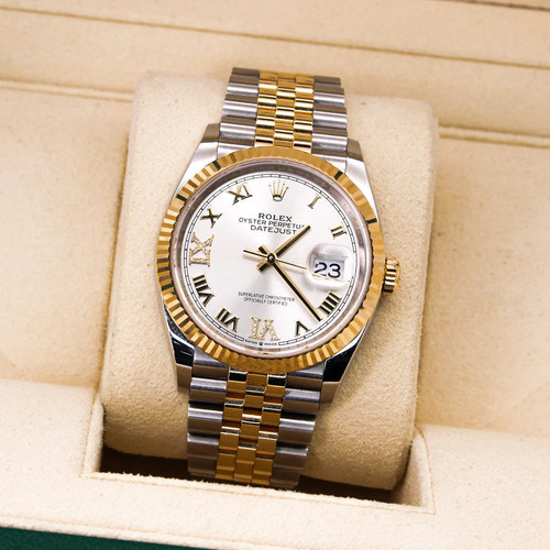 Rolex Datejust 126233 36 mm Grey Dial
