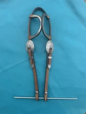 Blue Ribbon Custom Tack Sterling Silver Show Headstall