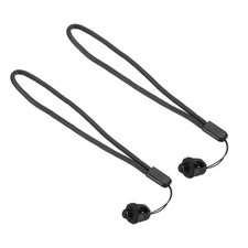 2 Pcs Camera Wrist Strap Lanyard Camera Hand Straps with 1/4" Screw Black