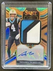 2025 Select Tetairoa McMillan Jumbo Rookie Swatch Patch Copper Prizm Auto #/49