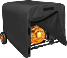 Generator Cover Waterproof 26 x 20 x 20 inch, Heavy 26L x 20W x 20H, Black 