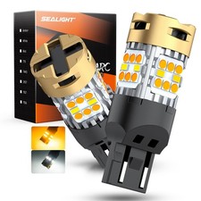 Sealight 7440 7443 Switchback Led Bulb Amberwhite Turbo Fan Drl Signal Light