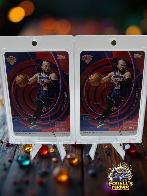 2025-26 Topps Match Attax - Scoring Hero Jalen Brunson #SH-JB x2