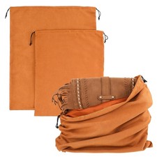 2 Pack Handbag Dust Cover Bags 2 Sizes Purse Dust Bags For Storage Premium Su...