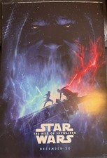 STAR WARS~"The Rise Of Skywalker" Limited Exclusive Run Poster~D23 Expo 2019 NEW