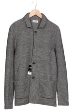 Closed Strickjacke Herren Cardigan Jacke Gr. XL Wolle Alpaka Grau #t5luzxy