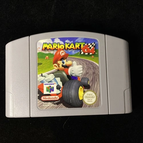 Mario Kart 64 - Nintendo 64 - Genuine - PAL - FREE & FAST POST