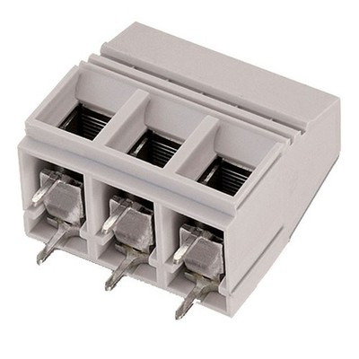 45 Stück - Würth Elektronik 2196 Leiterplattenklemme, 3-kontakt, 10,16 mm (L10)