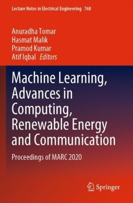 Tomar - Machine Learning Advances in Computing Renewable Energy and  - X555z