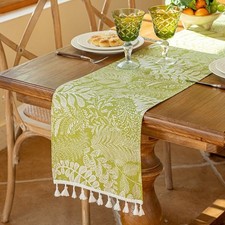 Runner da tavolo retrò americano poliestere copri credenza festa arredo casa 2026 NUOVO