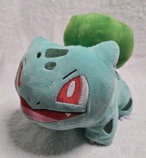 Bulbasaur 8" Plush Pokemon Jazwares Pre Owned Stuffed Animal Toy 2021