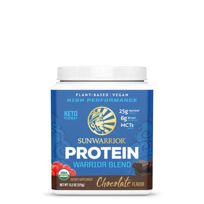 Sunwarrior Warrior Blend Organic, 375 g Dose, Chocolate