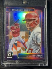 2021 Panini Donruss Optic - Diamond Kings Mike Trout #14 Holo Prizm
